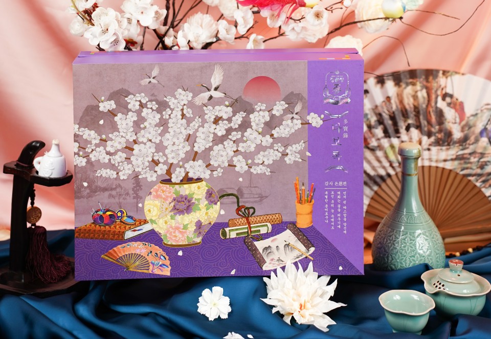 Quà Tết 2026 Giao Long Đắc Thủy KGC Jung Kwan Jang sang trọng biếu tặng doanh nghiệp