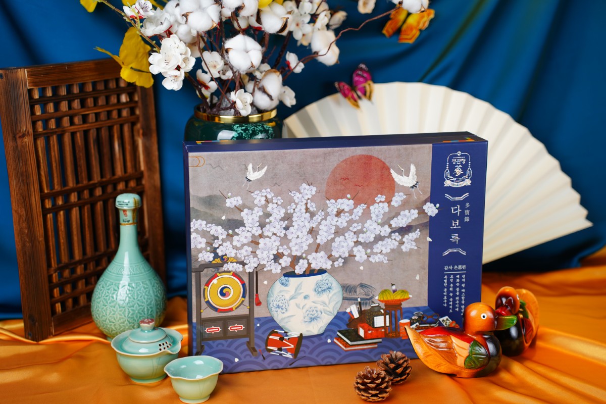 Quà Tết 2026 Xuân Phong Đắc Ý KGC Jung Kwan Jang sang trọng biếu tặng doanh nghiệp và gia đình