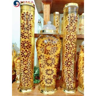 Bộ bình rượu hoa sâm 91 lít