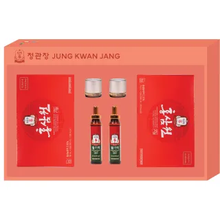 Hộp Quà Tết Sức Khỏe Xuân 2026 An Khang Vĩnh Ninh KGC Jung Kwan Jang (홍삼정) | Sâm Tươi Korea