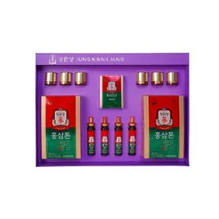 Hộp Quà Tết Sức Khỏe Xuân 2026 Giao Long Đắc Thủy KGC Jung Kwan Jang (홍삼정) | Sâm Tươi Korea