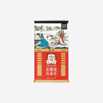 Hồng sâm củ khô KGC Jung Kwan Jang 150g số 20( hộp 7 củ)