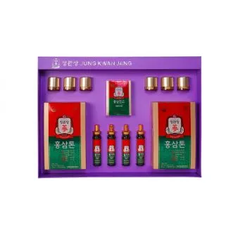 Hộp Quà Tết Sức Khỏe Xuân 2026 Giao Long Đắc Thủy KGC Jung Kwan Jang (홍삼정) | Sâm Tươi Korea