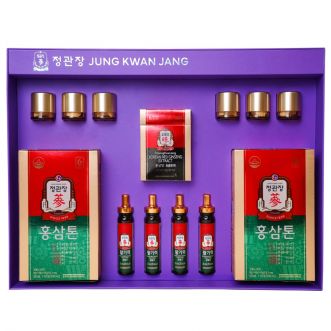 Hộp Quà Tết Sức Khỏe Xuân 2026 Giao Long Vân Vũ KGC Jung Kwan Jang (홍삼정) | Sâm Tươi Korea