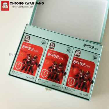 Nước hồng sâm trẻ em Cheong Kwan Jang số 2 20ml x 30 gói - 홍이장군 2단계 20ml*30포 (30일분)
