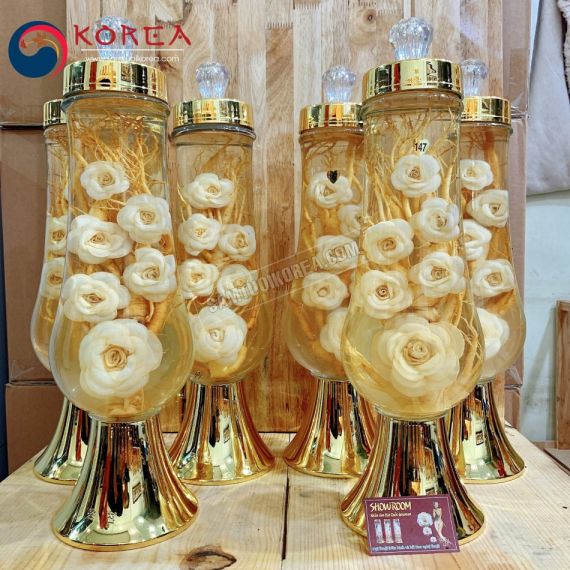 Bình rượu hoa sâm 3,2 lít bình số 147