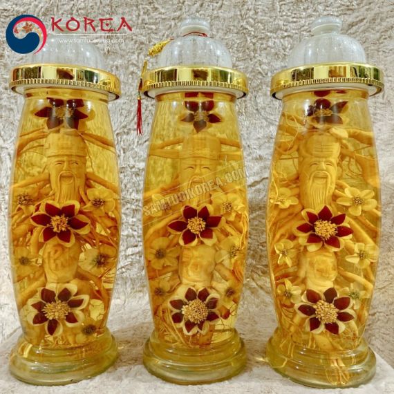 Bình rượu sâm phúc lộc thọ 10 lít bình số 10