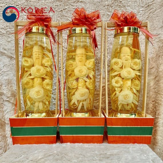 Bình rượu sâm phúc lộc thọ 10 lít bình số 10