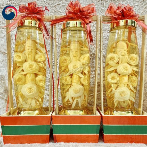 Bình rượu sâm phúc lộc thọ 10 lít bình số 10