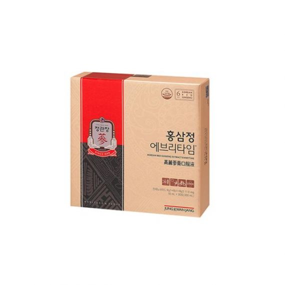 Nước hồng sâm Everytime KGC Jung Kwan Jang 10ml x 30 gói