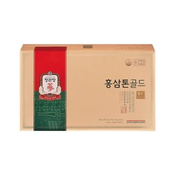 Nước hồng sâm Tonic Gold KGC Jung Kwan Jang 40ml x 30 gói | samtuoikorea.com