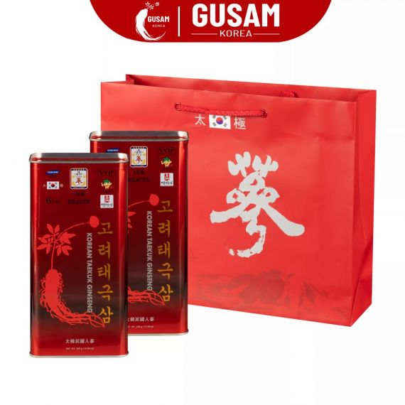 Thiên Sâm Chính Phủ Hàn Quốc Củ Khô VVIP 300g 10 củ