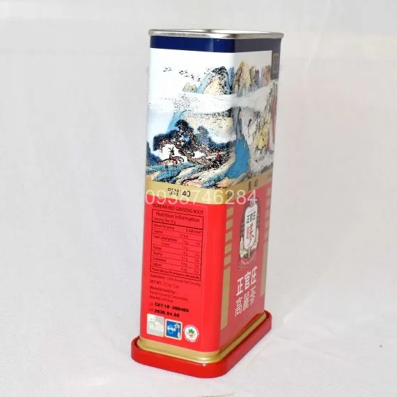 Hồng sâm củ khô KGC Jung Kwan Jang 3,75g số 40( hộp 3 củ)