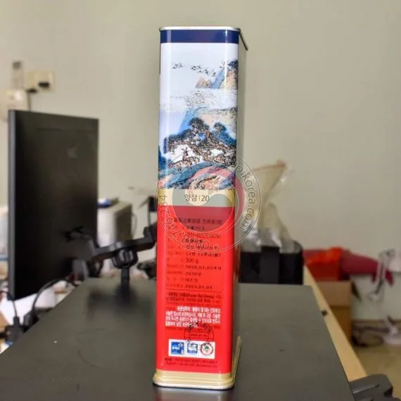 Hồng sâm củ khô KGC Jung Kwan Jang 300g số 20( hộp 14 củ)
