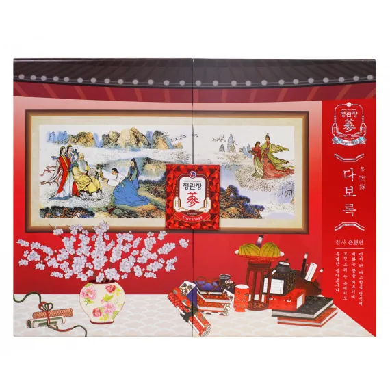 Hộp Quà Tết Sức Khỏe Xuân 2026 An Khang Vạn Thọ KGC Jung Kwan Jang (홍삼정) | Sâm tươi Korea