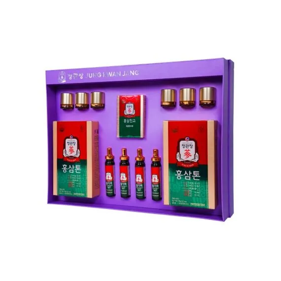 Hộp Quà Tết Sức Khỏe Xuân 2026 Giao Long Đắc Thủy KGC Jung Kwan Jang (홍삼정) | Sâm Tươi Korea