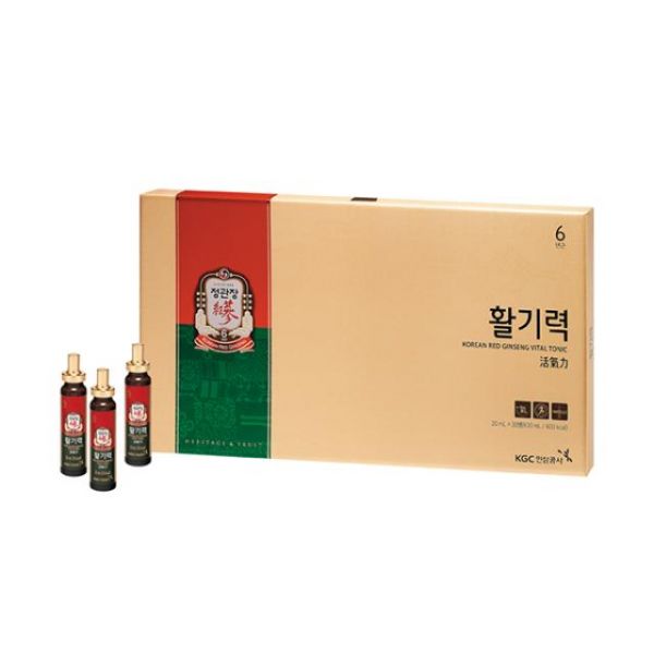 Nước hồng sâm Vital Tonic KGC Jung Kwan Jang 20ml x 30 ống