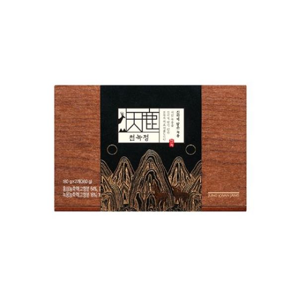 Cao hồng sâm nhung hươu KGC Jung Kwan Jang Cheon Nok 180g x 2 lọ