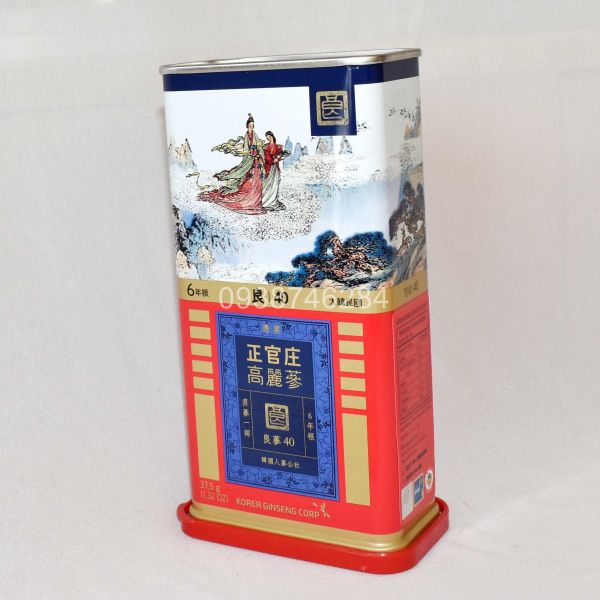 Hồng sâm củ khô KGC Jung Kwan Jang 3,75g số 40( hộp 3 củ)