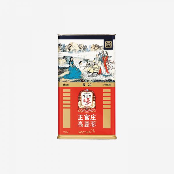 Hồng sâm củ khô KGC Jung Kwan Jang 150g số 20( hộp 7 củ)
