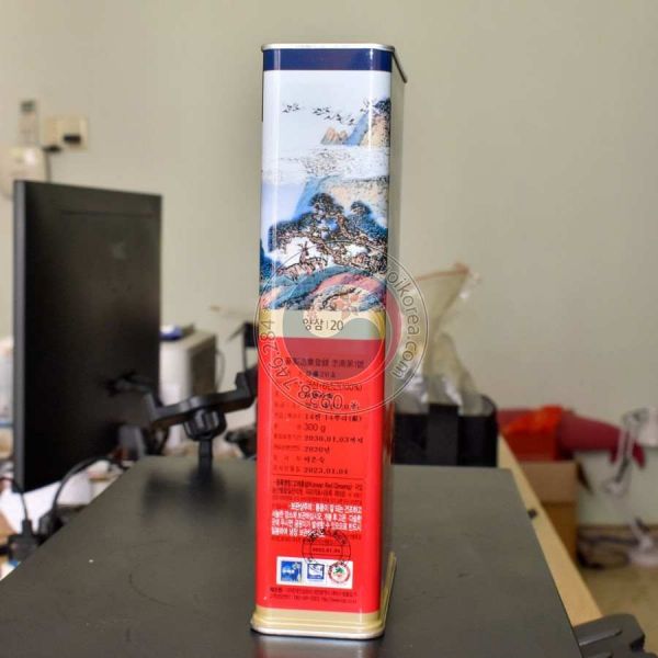 Hồng sâm củ khô KGC Jung Kwan Jang 300g số 20( hộp 14 củ)