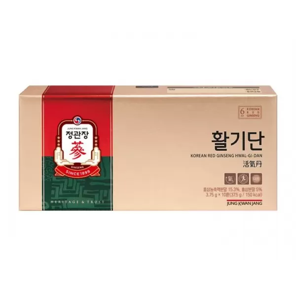 Viên hồng sâm KGC Jung Kwan Jang Vital Pill Hwal Gi Dan 3.75g x 10 viên